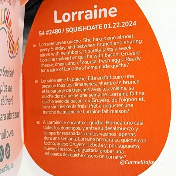 🎃 LORRAINE 🧙‍♀️ Black & Pink Couldron Halloween 2024 Original Squishmallow NWT - Picture 4 of 8